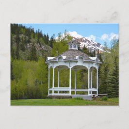 Viktorianisches Gazebo, Silverton, Colorado Postkarte