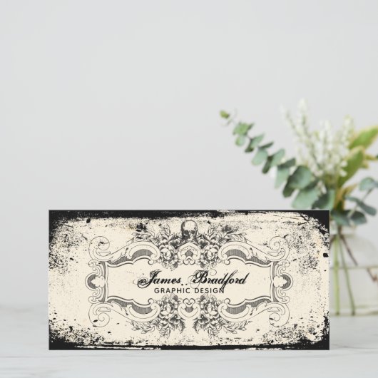 Viktorianisches Geschenkgutschein (Stehend Vorderseite)