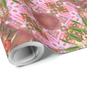 Viktorianisches Geschenkpapier (Rolleneckpunkt)