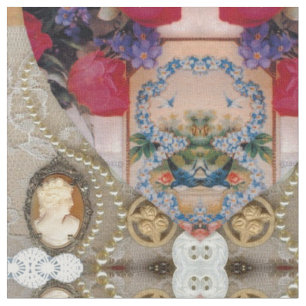 Viktorianisches Gewebe Stoff