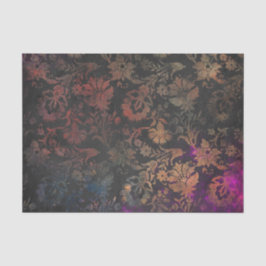 Viktorianisches Gothic Damask Tissue Paper | elega Seidenpapier