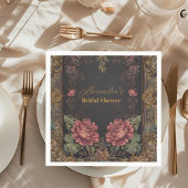 Viktorianisches gotisches Brautparty Serviette