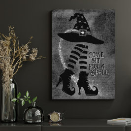 Viktorianisches Halloween-Ästhetik-Haushaltspopste Poster