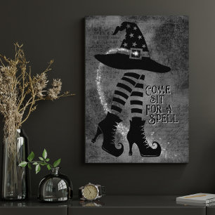 Viktorianisches Halloween-Ästhetik-Haushaltspopste Poster