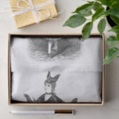 Viktorianisches Halloween-Kostümjägerdecoup Seidenpapier (Geschenk)