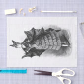 Viktorianisches Halloween-Kostümjägerdecoup Seidenpapier (Handwerk)