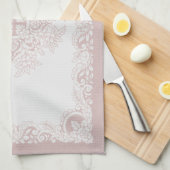 Viktorianisches Handtuch (Viertel Falte)