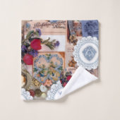 Viktorianisches Handtuch-Set Badhandtuch Set (Waschlappen)