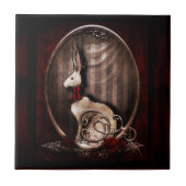 VIKTORIANISCHES HÄSCHEN FLIESE (Vorderseite)