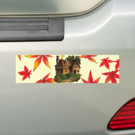 Viktorianisches Haus Autoaufkleber (Auf Auto)