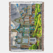 Viktorianisches Haus in Keswick in Aquarellfarbe Decke (Vorderseite Vertikal)