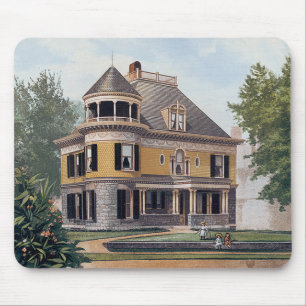 Viktorianisches Haus-Mauspad #4 Mousepad