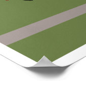 Viktorianisches Haus mit dekorativem Holz Poster (Ecke)