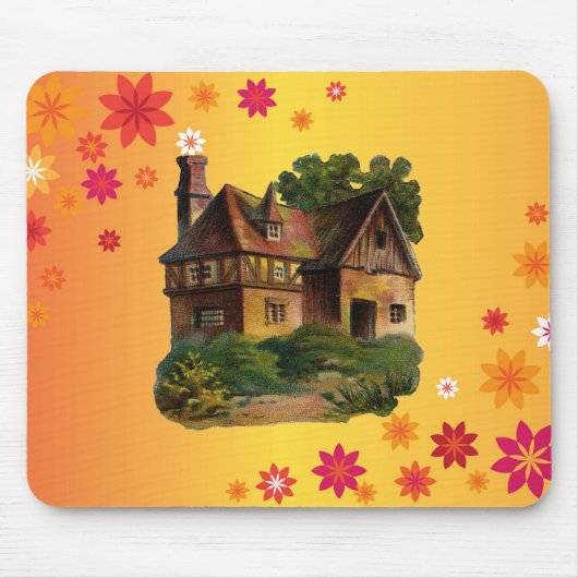 Viktorianisches Haus Mousepad (Vorne)