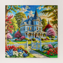 Viktorianisches Haus Puzzle