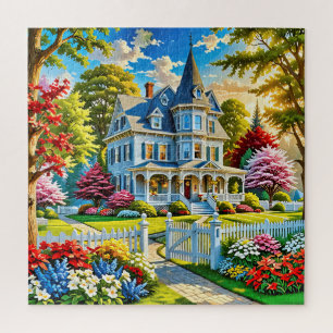 Viktorianisches Haus Puzzle