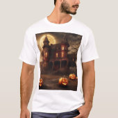 Viktorianisches Herrenhaus-Design T-Shirt (Vorderseite)