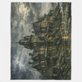 Viktorianisches Herrenhaus von BurnsInHell Fleecedecke (Vorderseite)