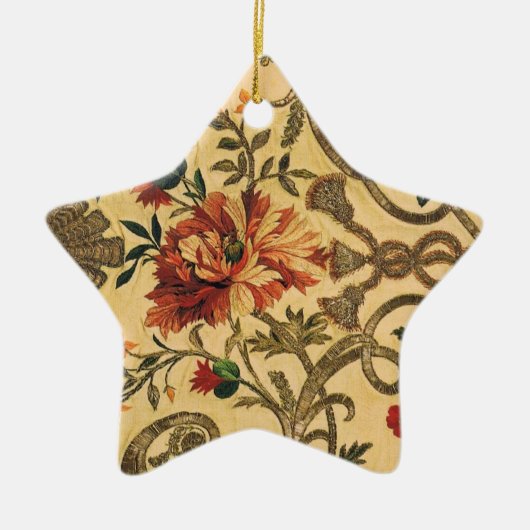 Viktorianisches Hintergrundbild Keramik Ornament (Vorne)