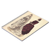 Viktorianisches Hochzeitskleid Notizblock (Linke Seite)