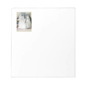 Viktorianisches Hochzeitskleid Notizblock (Vorderseite)