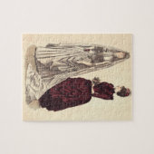 Viktorianisches Hochzeitskleid Puzzle (Horizontal)