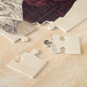 Viktorianisches Hochzeitskleid Puzzle (Seite)