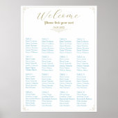 Viktorianisches Hochzeitsticket Poster (Vorne)