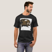 Viktorianisches Holzschnitt auf T-Shirt (Vorne ganz)