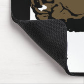 Viktorianisches Holzschnitt-Schwein oder Schwein M Mousepad (Ecke)
