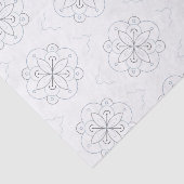 Viktorianisches Inspiriertes Gewebepapier Seidenpapier (Ausschnitt)