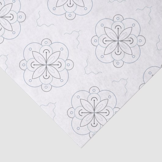 Viktorianisches Inspiriertes Gewebepapier Seidenpapier (Ausschnitt)