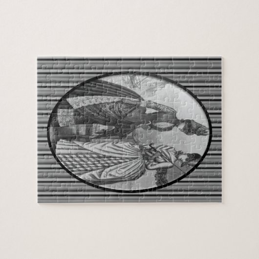 Viktorianisches Jigsaw Puzzle (Horizontal)