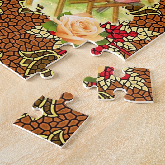 Viktorianisches Jigsaw Puzzle (Seite)