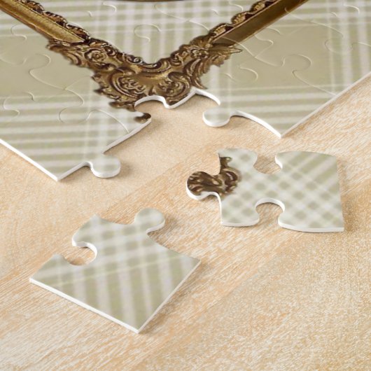 Viktorianisches Jigsaw Puzzle (Seite)