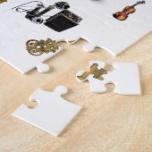 Viktorianisches Jigsaw Puzzle (Seite)