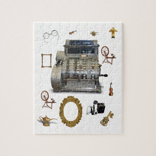 Viktorianisches Jigsaw Puzzle (Vertikal)