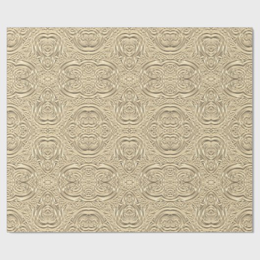 Viktorianisches Jugendstil Geschenkpapier (Flach)