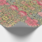 Viktorianisches Jugendstil-Inspiriertes Blume-Must Geschenkpapier (Ecke)