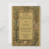 Viktorianisches Jugendstil von Anton Seder Einladung (Vorderseite)