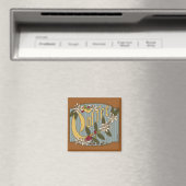 Viktorianisches Kaffeezeichen Magnet (In Situ (Geschirrspüler))