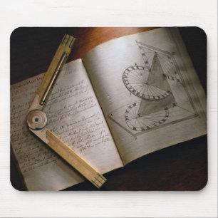 Viktorianisches Kalkülhandbuch und -machthaber des Mousepad