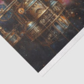 Viktorianisches Kaninchen Vintager Steampunk Dekou Seidenpapier (Ausschnitt)