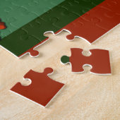 Viktorianisches Kinder-Weihnachtsferien-Rätsel Puzzle (Seite)