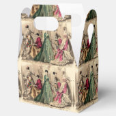 Viktorianisches Kleid mit Pink Bow Gevor Box Geschenkschachtel (Geöffnet)