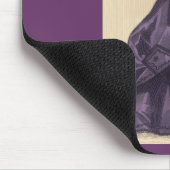 Viktorianisches Kleid Mousepad (Ecke)