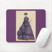 Viktorianisches Kleid Mousepad (Mit Mouse)