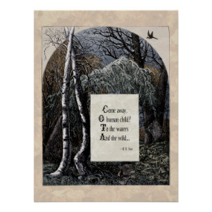 Viktorianisches Kunstgedicht Years "The Stolen Chi Poster