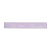 Viktorianisches Lavendel-Voradressiertes Rücksende (Person)