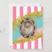 Viktorianisches Lover's Eye, Originalkunst, Einlad Einladung (Vorderseite)